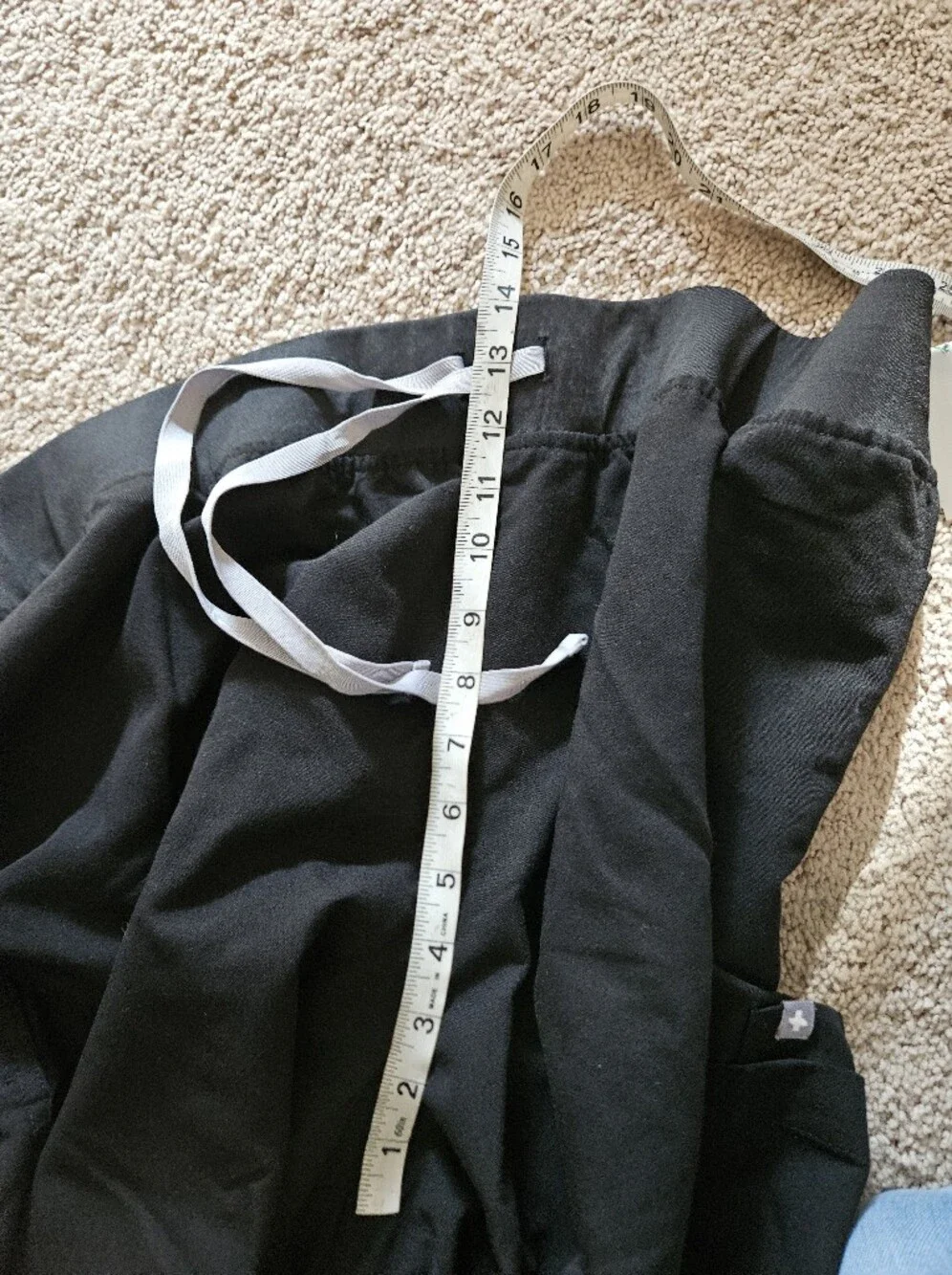 Figs Black Joggers